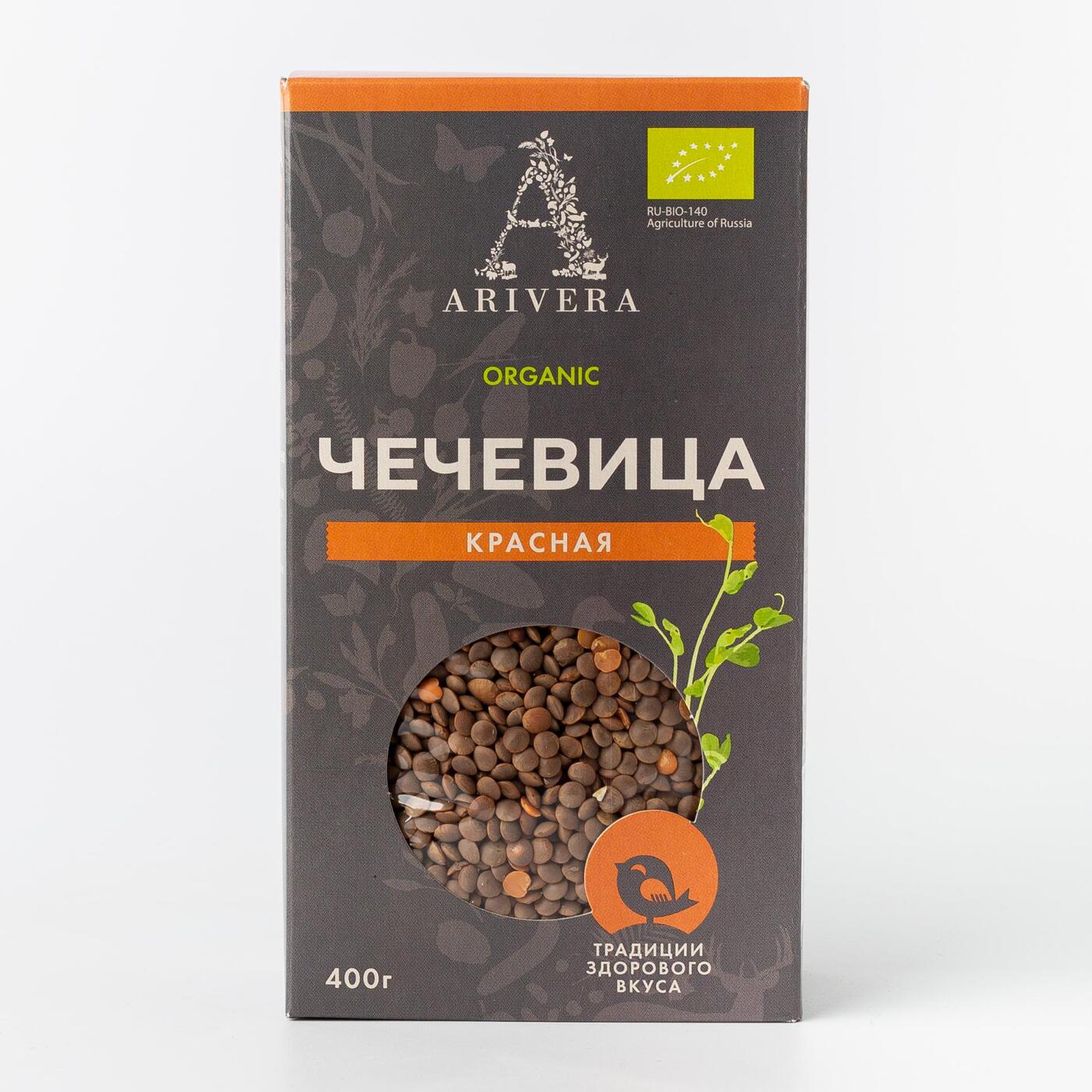 Чечевица красная, ARIVERA season market 400 г