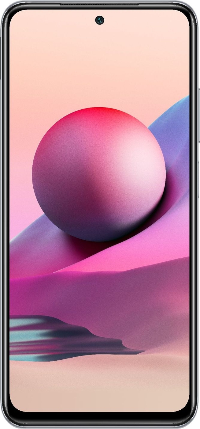 Смартфон Xiaomi Redmi Note 10S 6/128GB Pebble White (RU) 6/128GB, белый. Уцененный товар