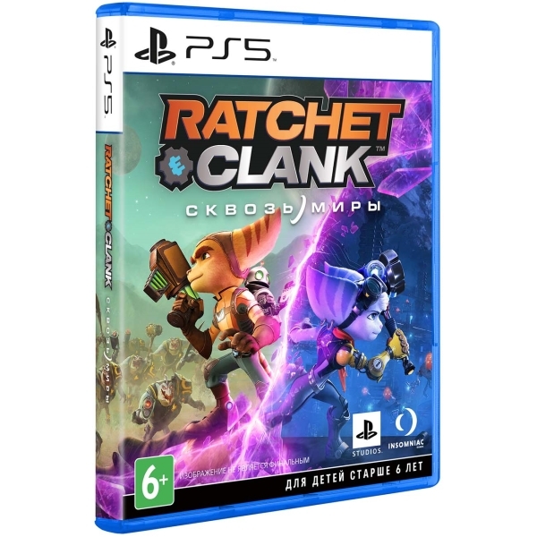 Игра Ratchet & Clank – Сквозь Миры (Rift Apart) (PlayStation 5, Русская версия)