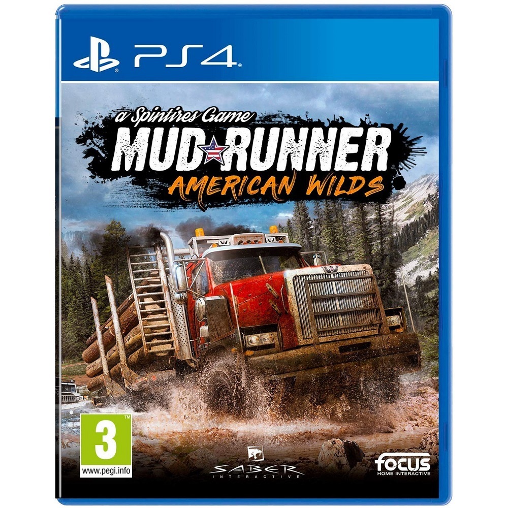 Игра Spintires: MudRunner American Wilds (PlayStation 4, PlayStation 5,  Русские субтитры)