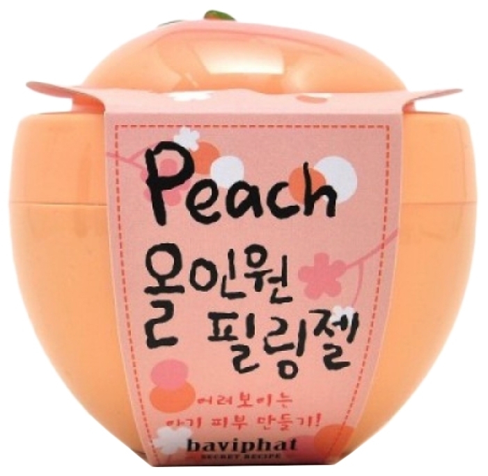 Baviphat Пилинг-скатка персиковая Все-в-одном Peach All-in-one Peeling ...