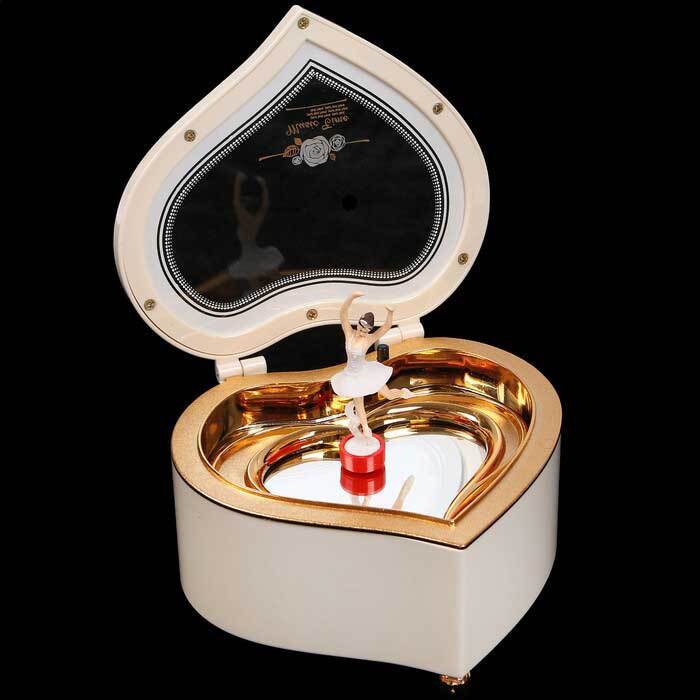 Без ТМ Музыкальная шкатулка с балериной "Рояль" купить по выгодной цене на Янд