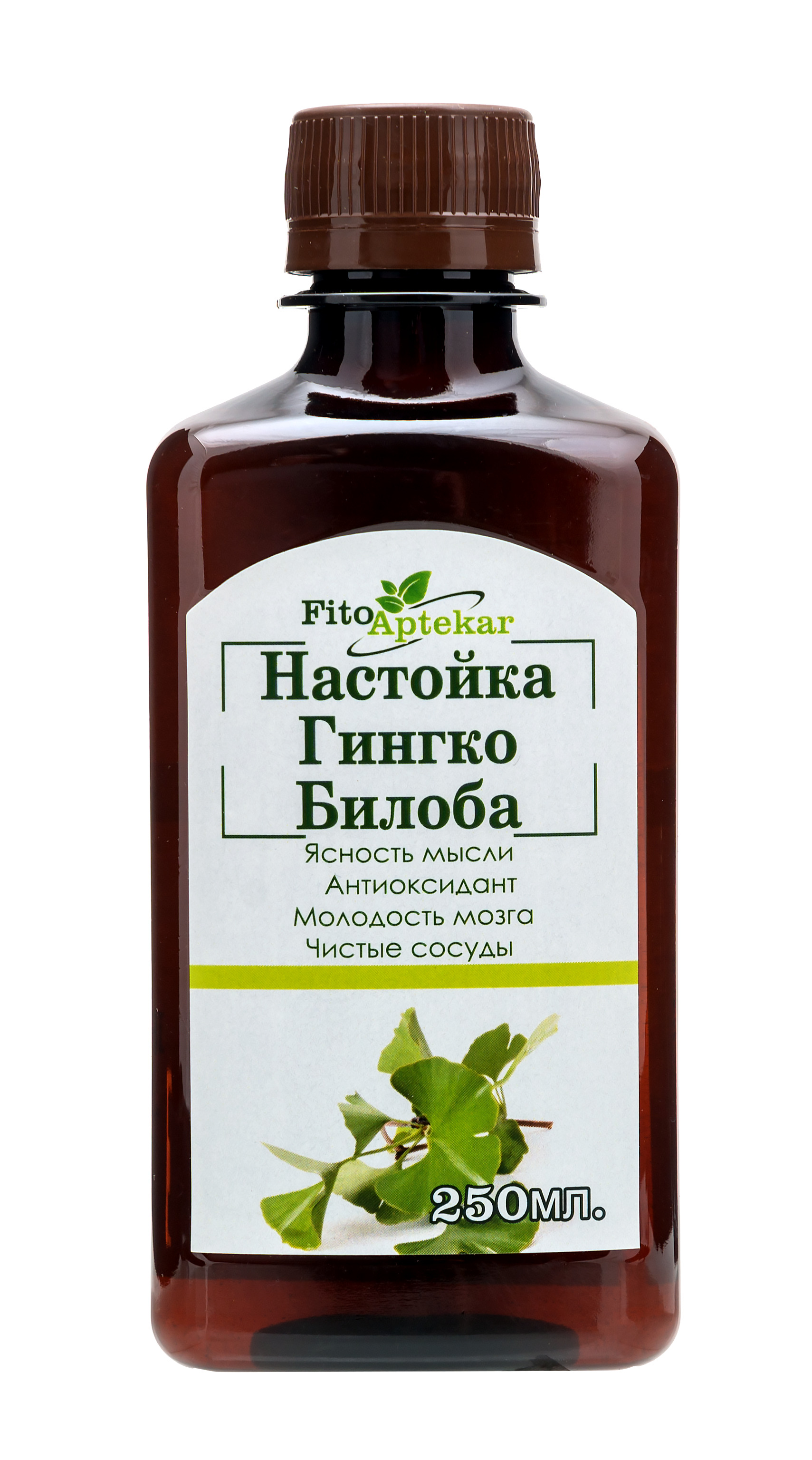 Настойка гинкго билоба, 250 мл - купить с доставкой по выгодным ценам в  интернет-магазине OZON (291536347)