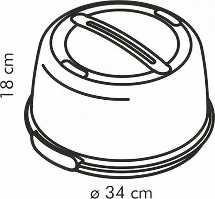 Tescoma поднос для торта