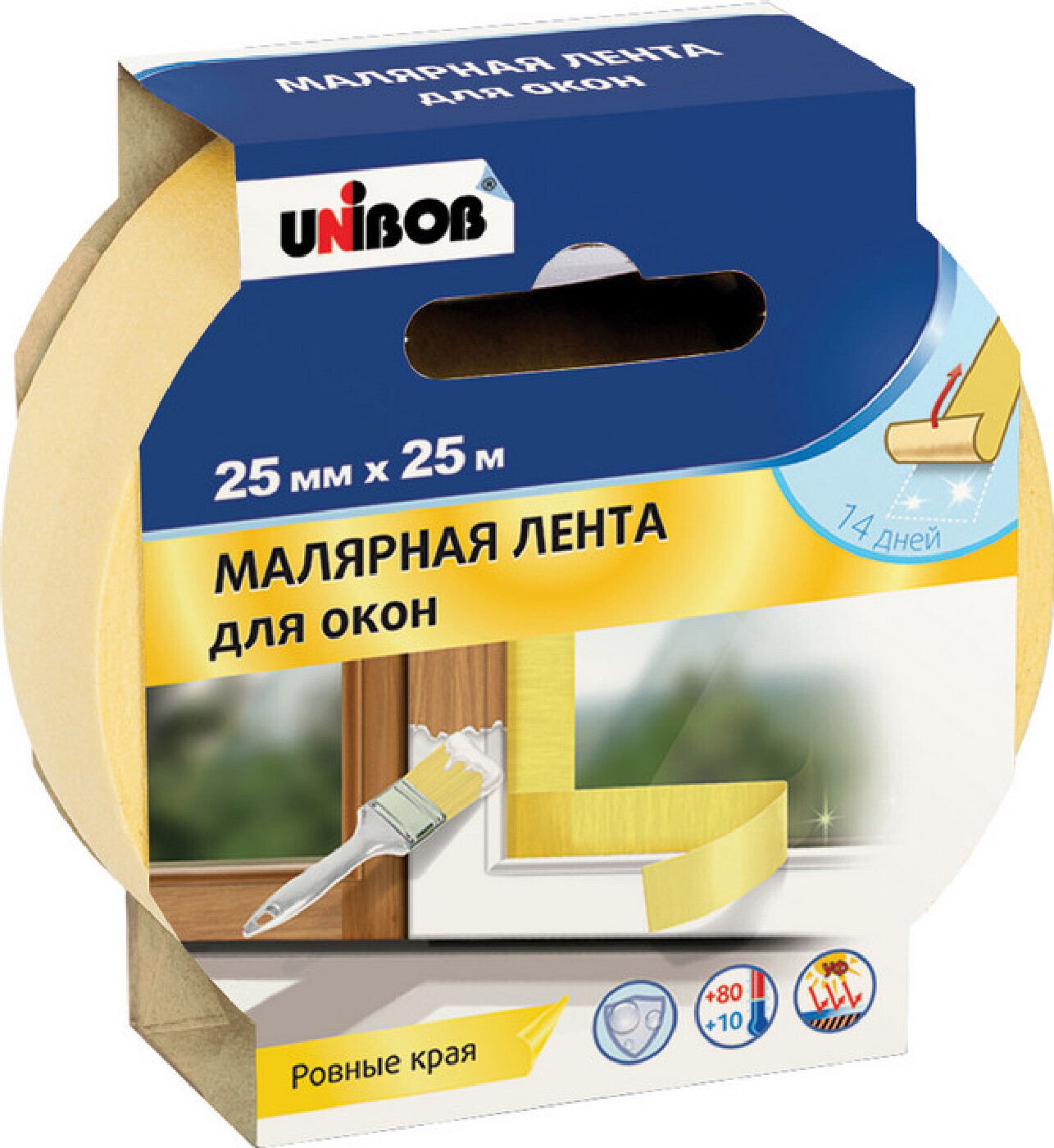 Скотч малярный unibob. Профессиональная малярная лента Unibob 25х25. Клейкая лента малярная Малевичъ 195225, 25 мм x 50 м. Книбоб марярная лента 25м. Малярная клейкая лента 25 мм*50 м Unibob.