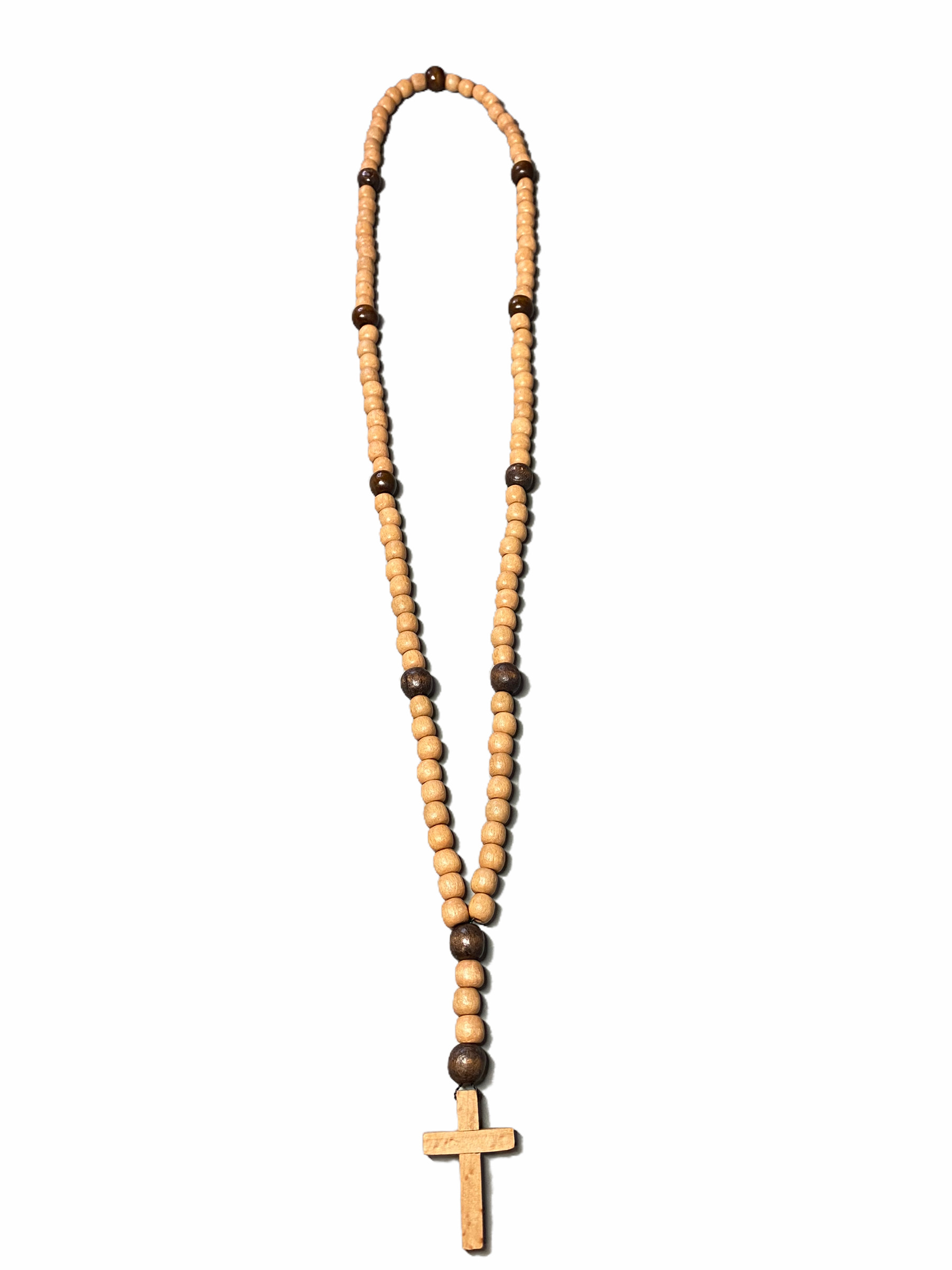 Четки деревянные, с крестиком, 45 см/четки христианские — купить в ...