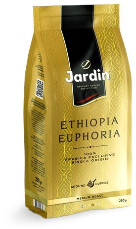 Кофе молотый JARDIN Ethiopia Euphoria 250 г — купить в интернет ...