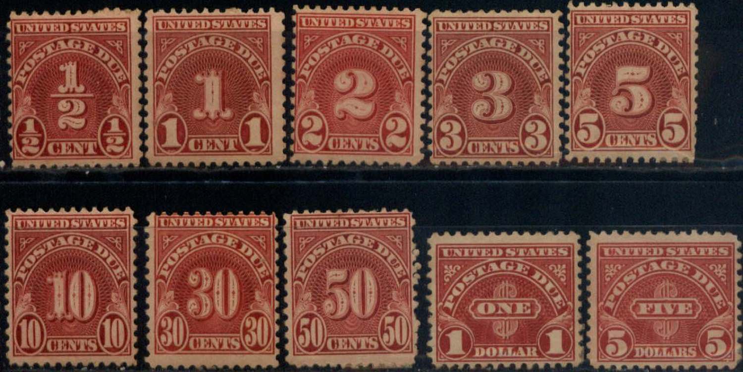 почтовые марки сша