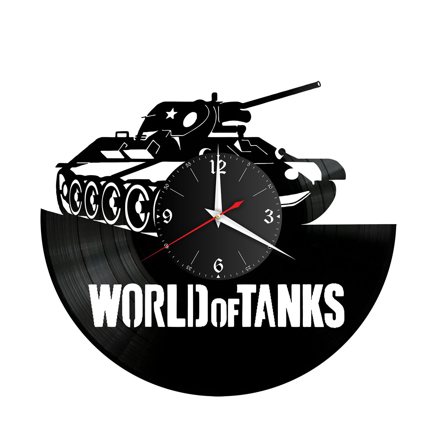 Настенные часы World of Tanks