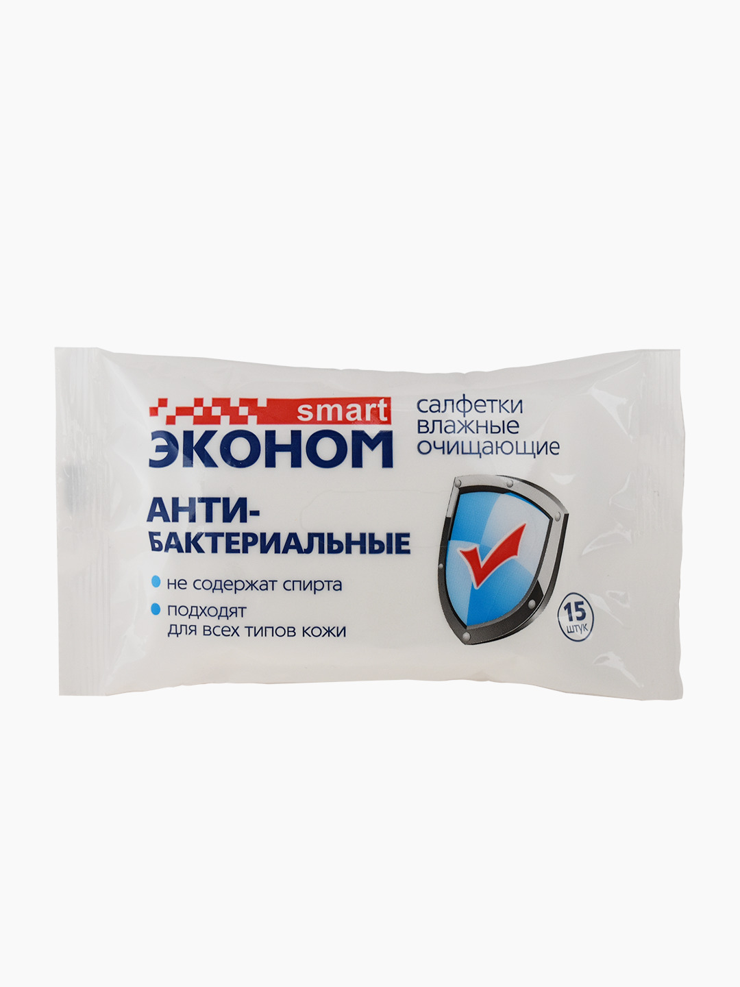 smart эконом Влажные салфетки 15 шт - купить с доставкой по выгодным ...