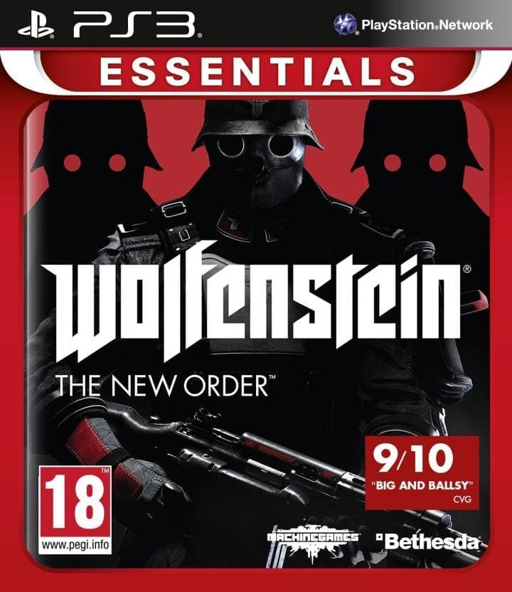 Wolfenstein ps3. Wolfenstein the New order ps3 обложка. Wolfenstein the New order – playstation3. Wolfenstein the New order Xbox 360. Вольфенштайн новый орден ПС 3.