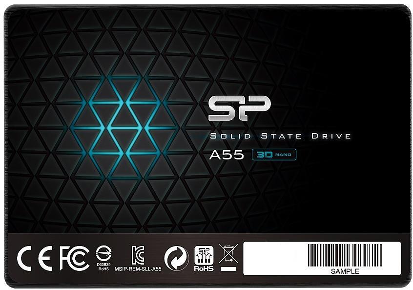 SiliconPower256ГБВнутреннийSSD-дискSP256GBSS3A55S25(SP256GBSS3A55S25)