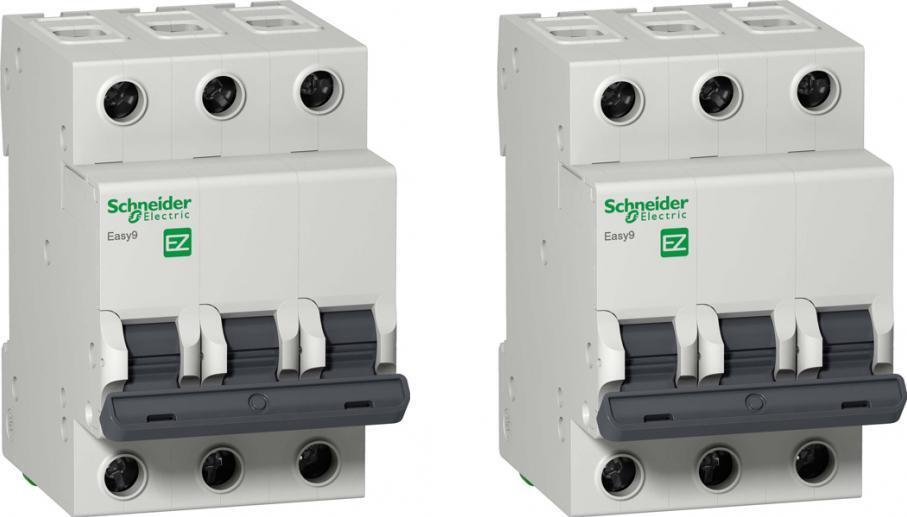 Автоматические выключатели schneider electric easy 9