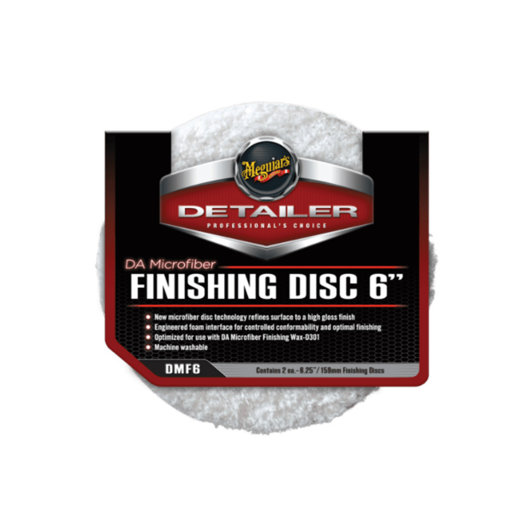 Финишный полировальник DA Microfiber Finishing Disc Meguiar's, 159 мм. Комплект из 2 шт.