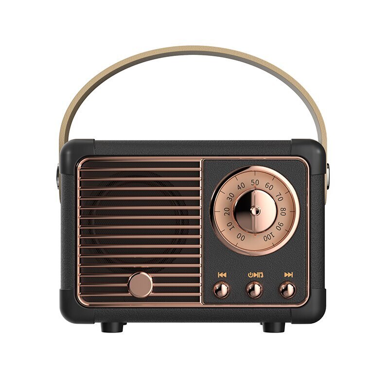 Классический ретро FM-радиоприемник, портативный декоративный мини .