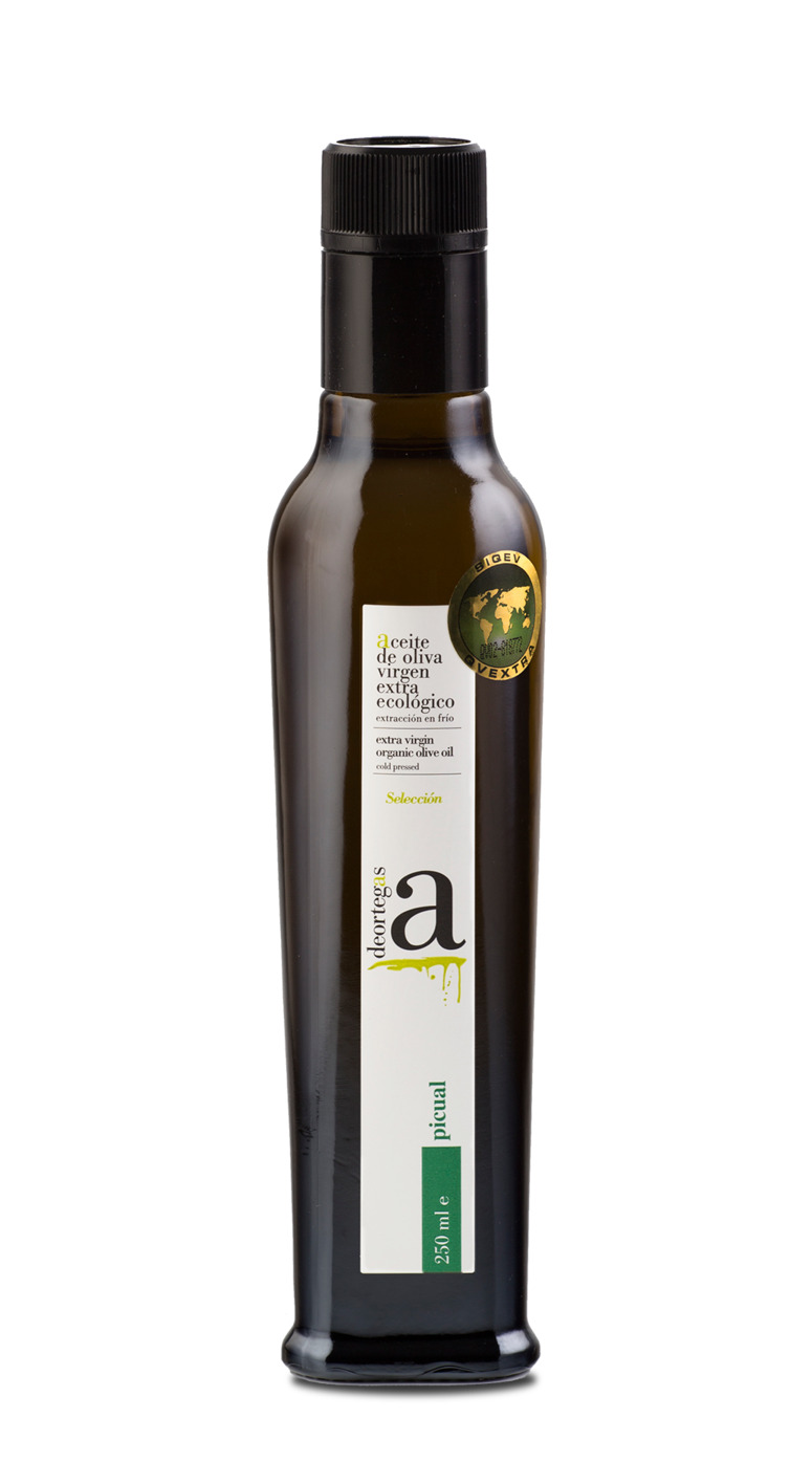 Масло оливковое Extra Virgin Deortegas Пикуаль 250мл organic ОРГАНИК ...