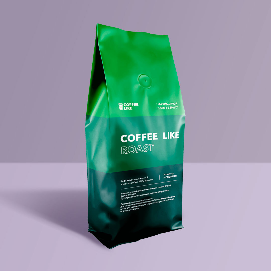 Кофе в зернах купить недорого 1 кг. Кофе в зернах 1 кг Brazilia. Зерновой кофе кофе лайк. Coffee like кофе в зёрнах. Кофе зерновой в зеленой упаковке.