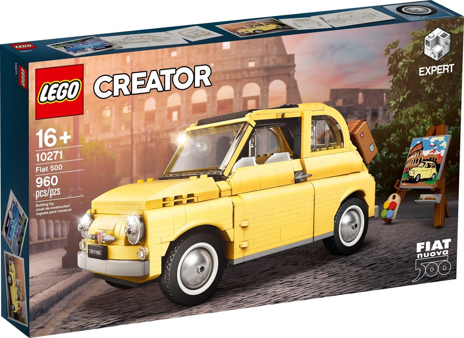 Lego 10271 Creator Expert Fiat 500 OZON 1257651481