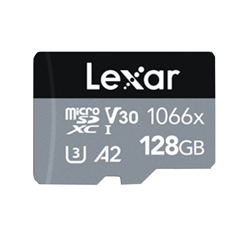 КартапамятиmicroSD128GBU3V30Lexar1066x160Mb/s