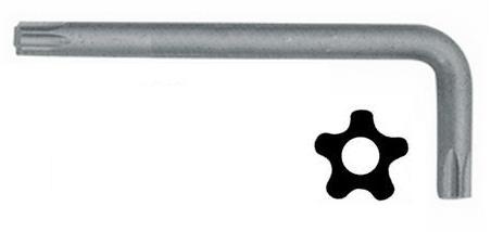 Ключ Г-образный TORX TX T40 x 202мм, Ключи Torx Г-образныe, Отвертки ключи Torx