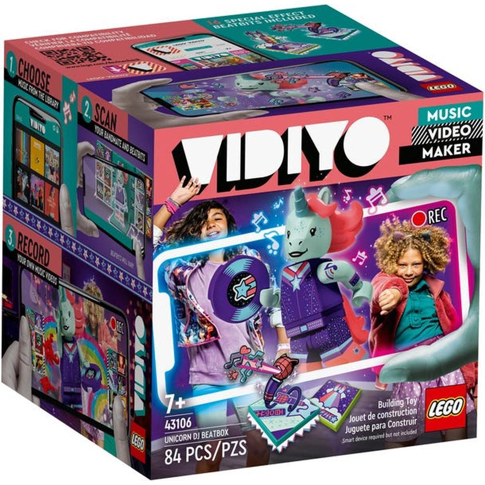 Конструктор Lego Vidiyo 43106 Битбокс Диджея Единорога - купить с доставкой  по выгодным ценам в интернет-магазине OZON (313955622)