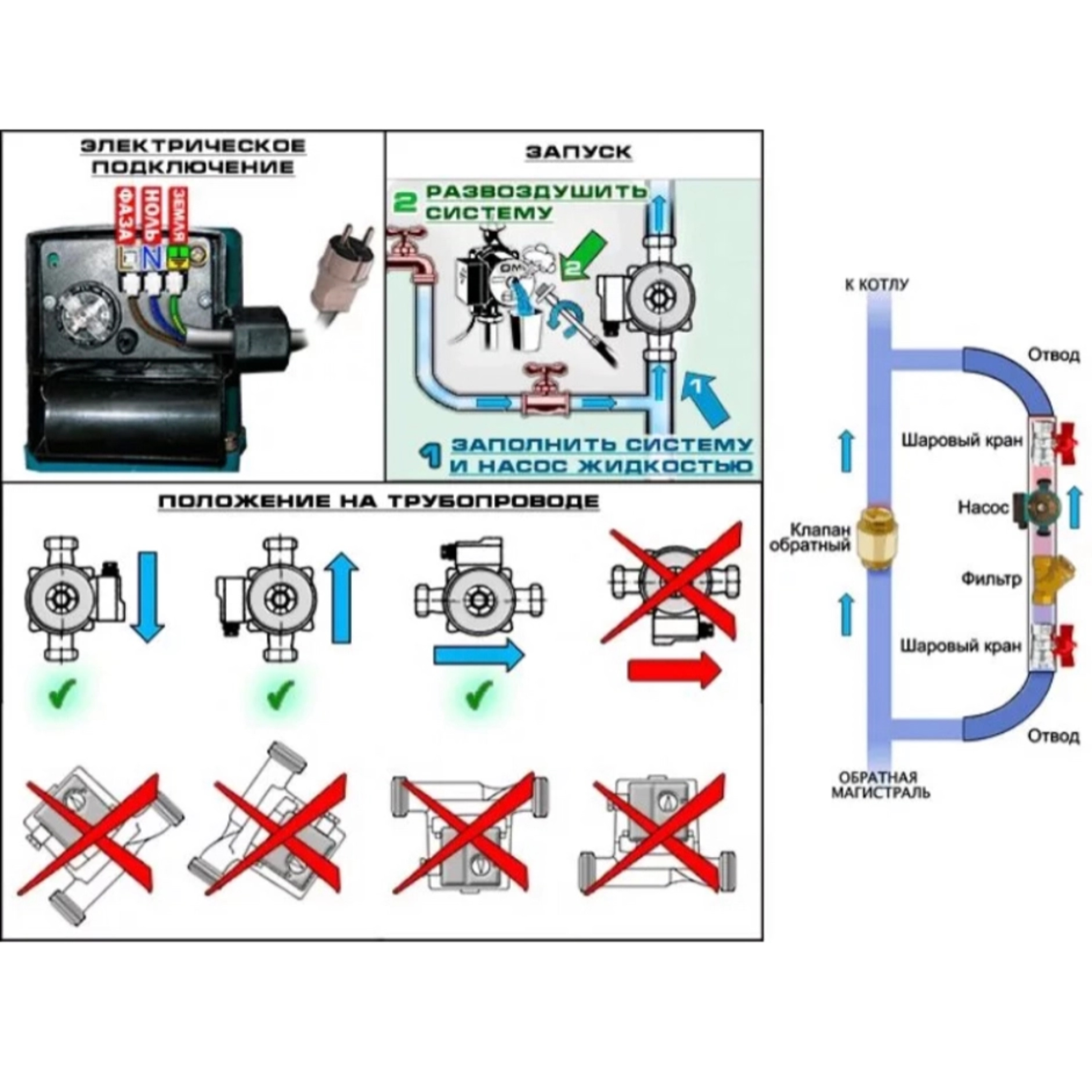 циркуляционный насос раст как подключить фото 45