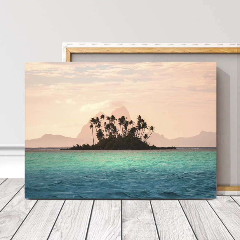 Постер море