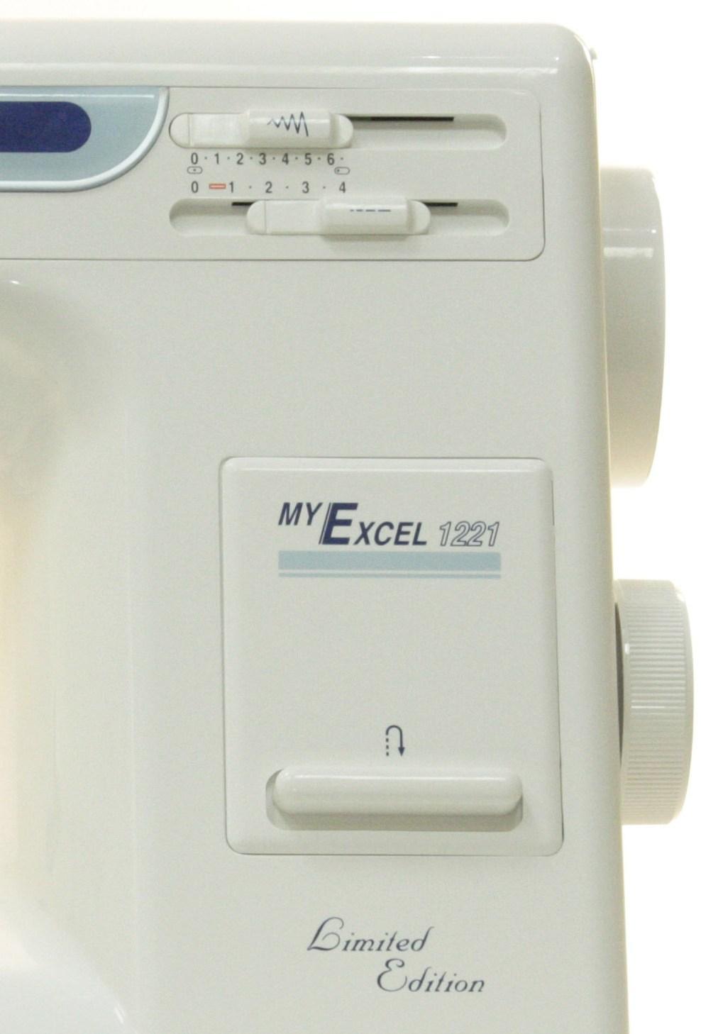 Janome my excel 18w myexcel 1221. Janome my excel 1221.