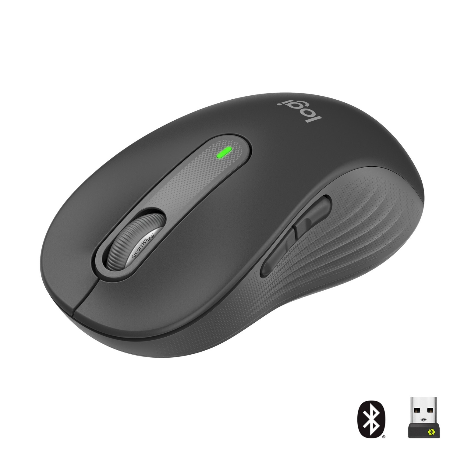 Logitech Мышь беспроводная Signature M650 L Bluetooth, черный