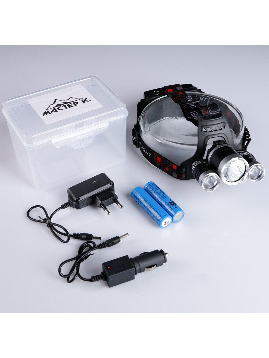 Купить Фонарь Налобный Аккумуляторный Headlight