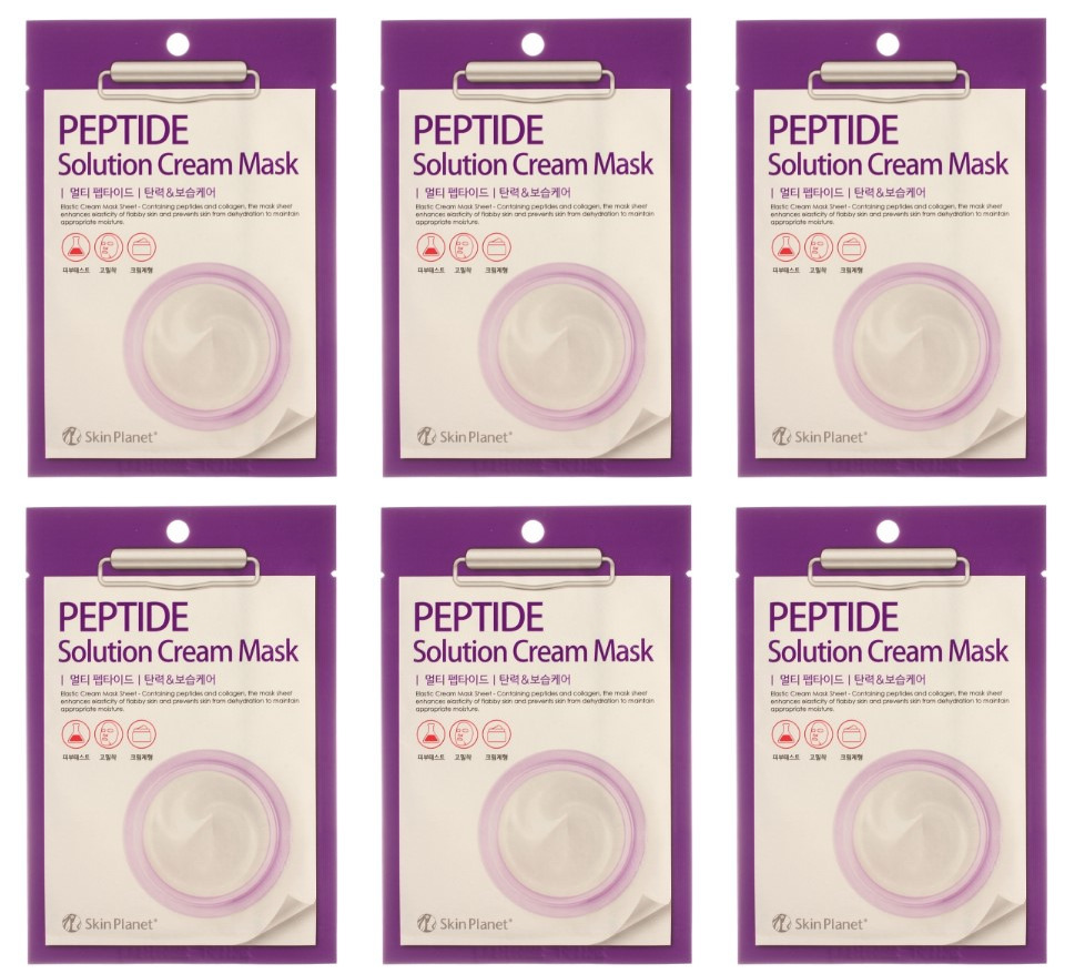 Mijin skin planet solution маска на крем основе peptide 30 гр фото