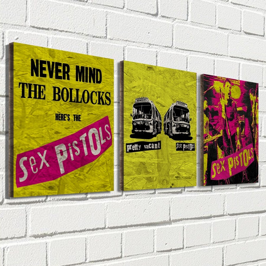 Модульная картина на рельефной доске ОСП 66x24 см квадратные музыка Sex  Pistols (Секс Пистолс, Сид Вишес, панк, рок, Джонни Роттен) - 72 - купить  по низкой цене в интернет-магазине OZON (662060203)