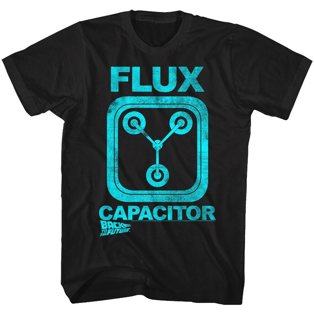 Футболка Future. Flux capacitor back to the Future.