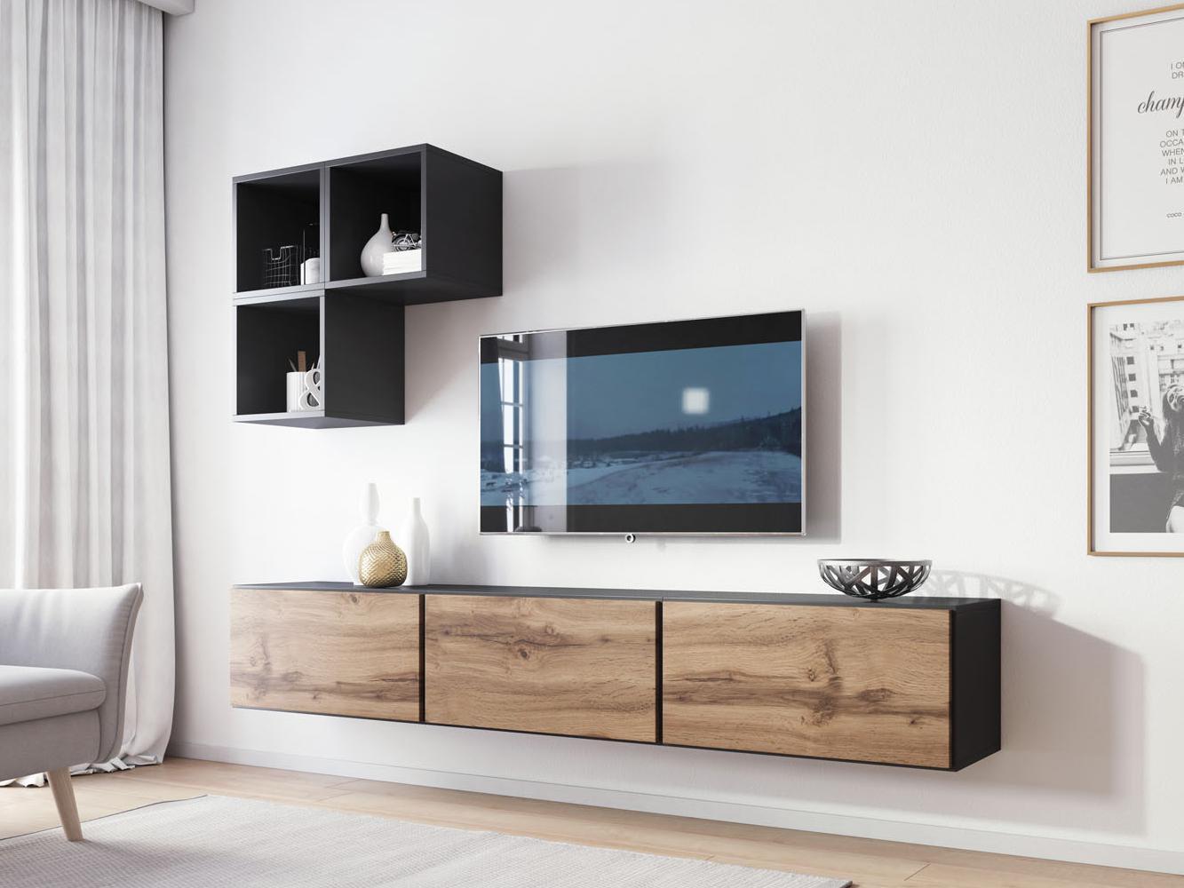 стенки в гостиную минимализм с телевизором
