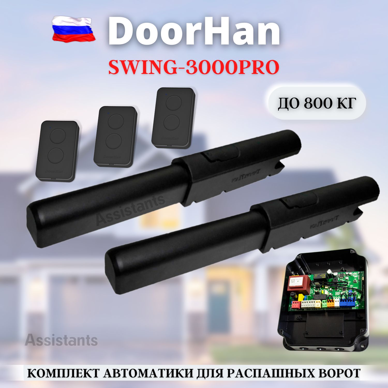 Огнестойкие распашные ворота 2500*2500 EI60