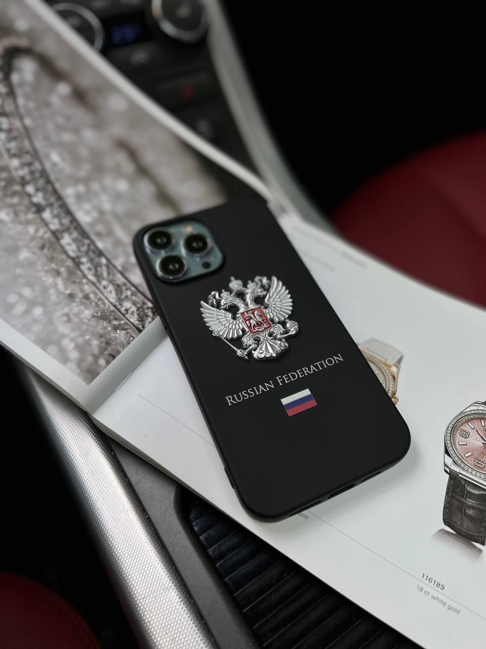 Чехол на iPhone 12 Pro Max с гербом России - купить с доставкой по выгодным  ценам в интернет-магазине OZON (697973122)