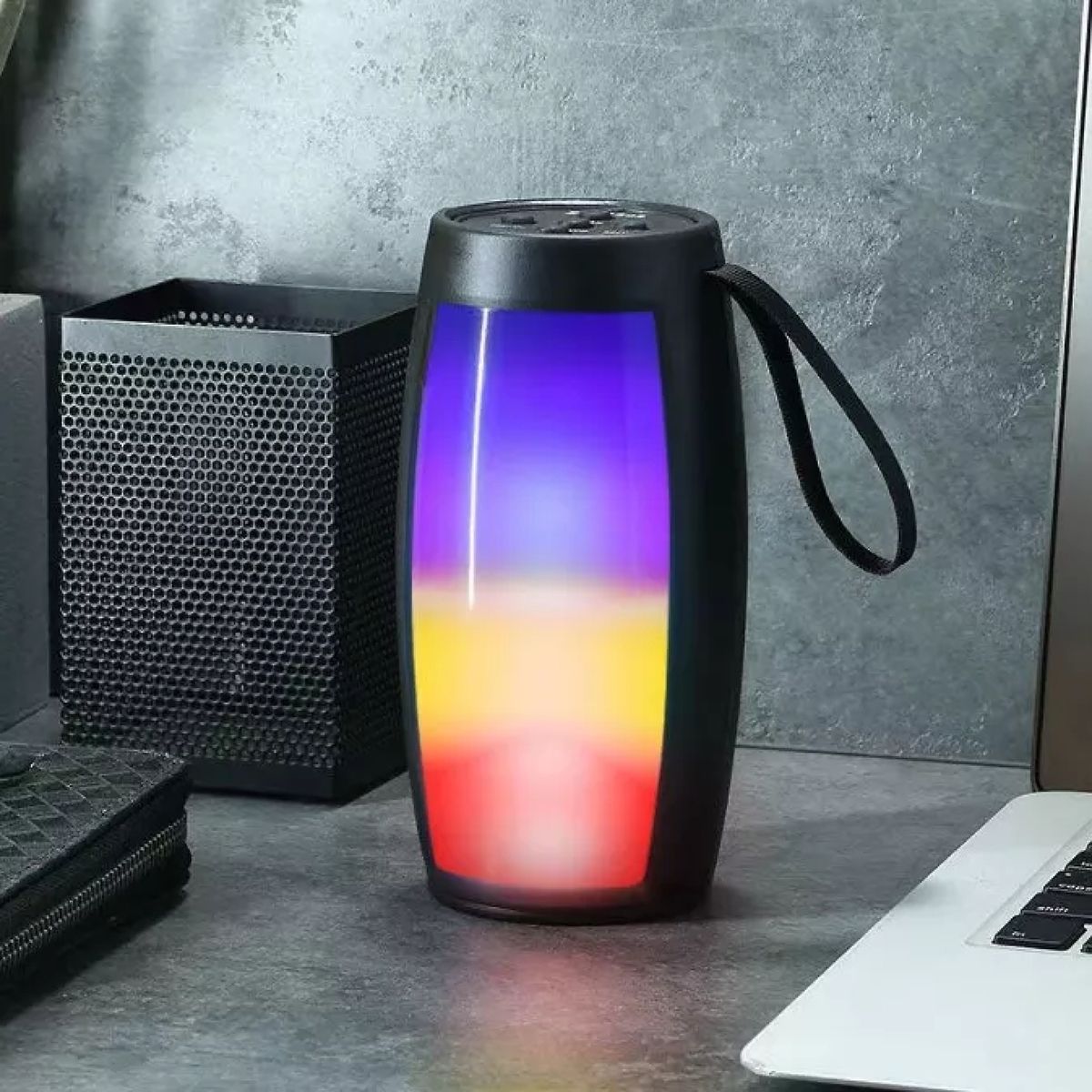 Sodo l1 life красный. 7210 (bq) колонка. умная колонка. колонка моргает. портативная колонка tg-157.