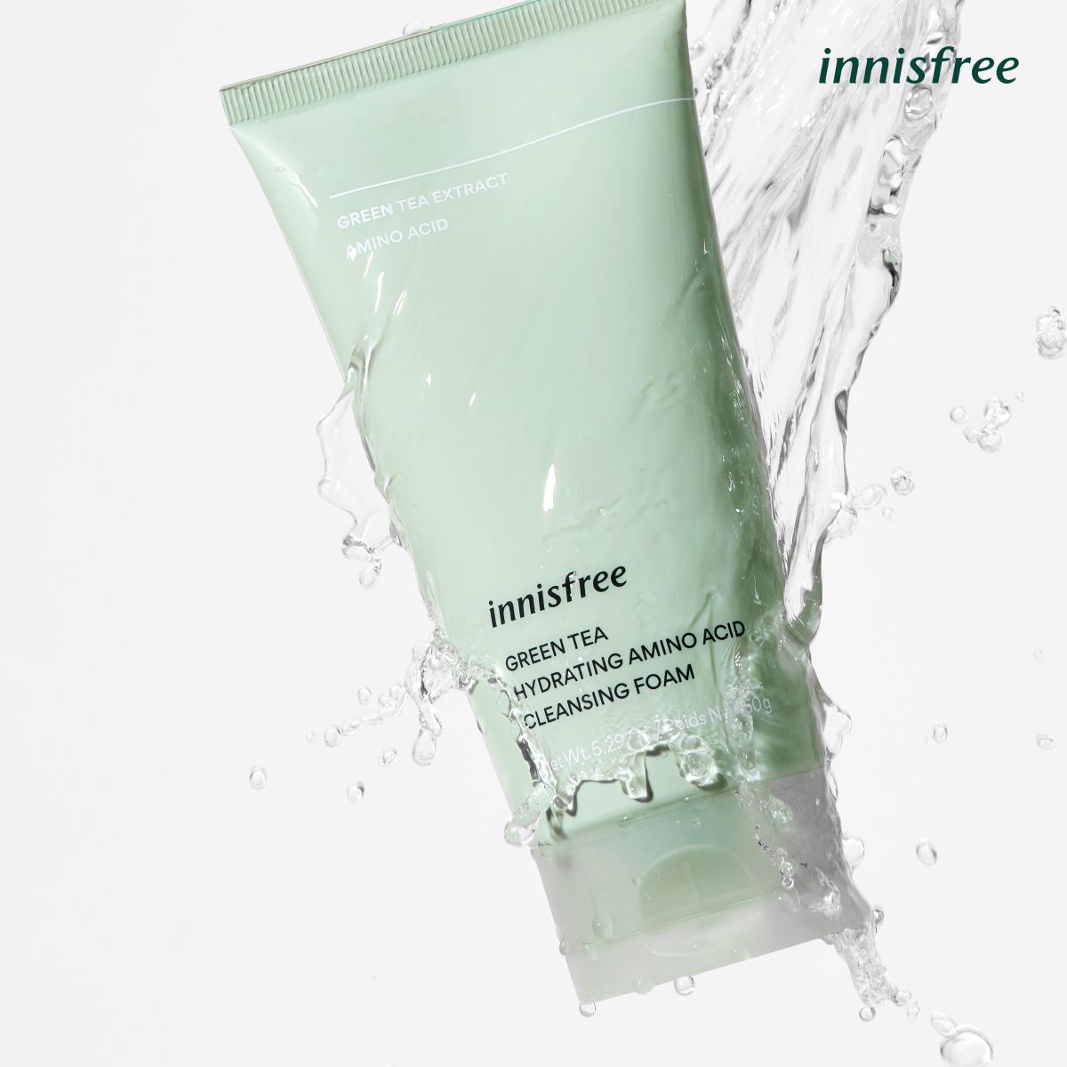 Пенка с аминокислотами. Green Tea Hydrating Amino acid Cleansing Foam 150ml. Пенка Innisfree Green Tea. Innisfree пенка с зеленым чаем. Innisfree Green Tea Hydrating Amino.