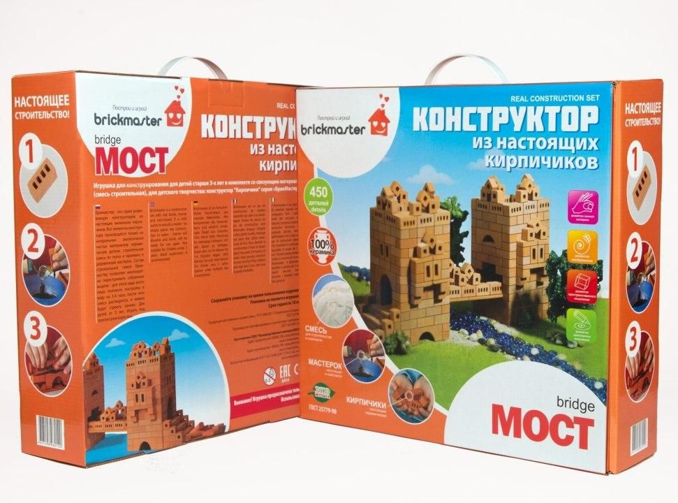 Конструктор-кирпичики Brickmaster Мост, 450 дет. 105