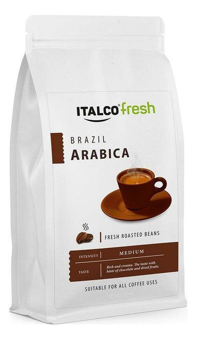 КофевзернахItalcoFreshBrazilArabica175гр