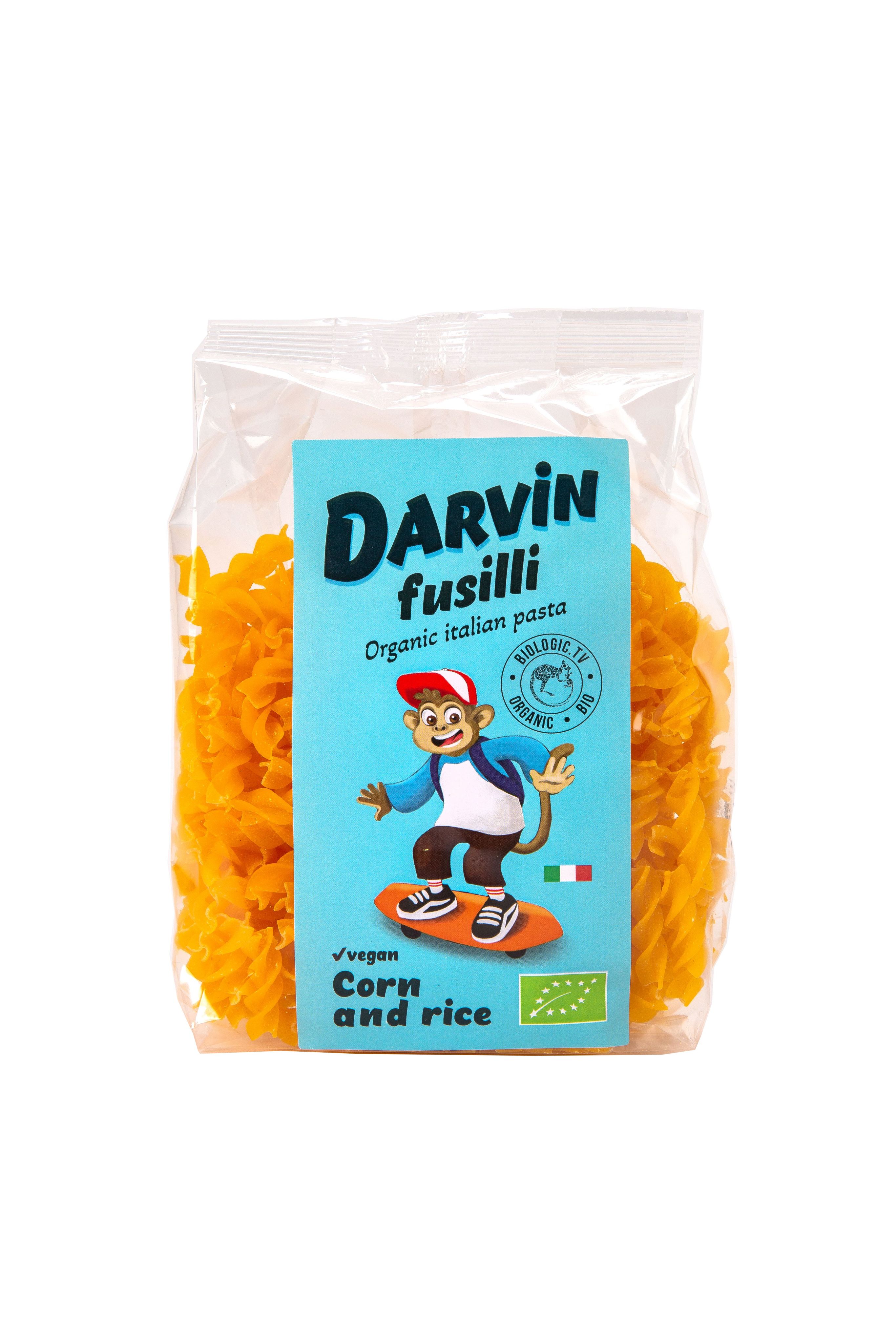 ИТАЛЬЯНСКАЯ КУКУРУЗНО-РИСОВАЯ ПАСТА Darwin FUSILLI 250г