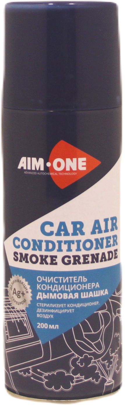 AIM-ONE Очиститель кондиционера дымовая шашка 200мл. Car air conditioner smoke grenade