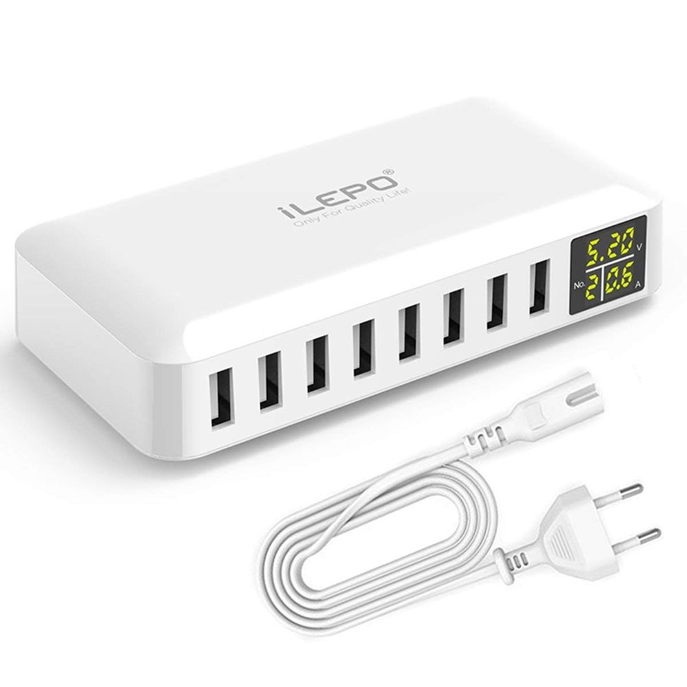 ILEPO Smart USB Charger 5 USB Port