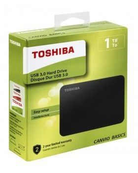 Внешний жесткий диск 2.5 Toshiba Canvio Basics 1 Тб HDTB410EK3AA USB 3.1  Gen1 5 Gbps (=USB 3.0) — купить в городе ЧЕРЕПОВЕЦ
