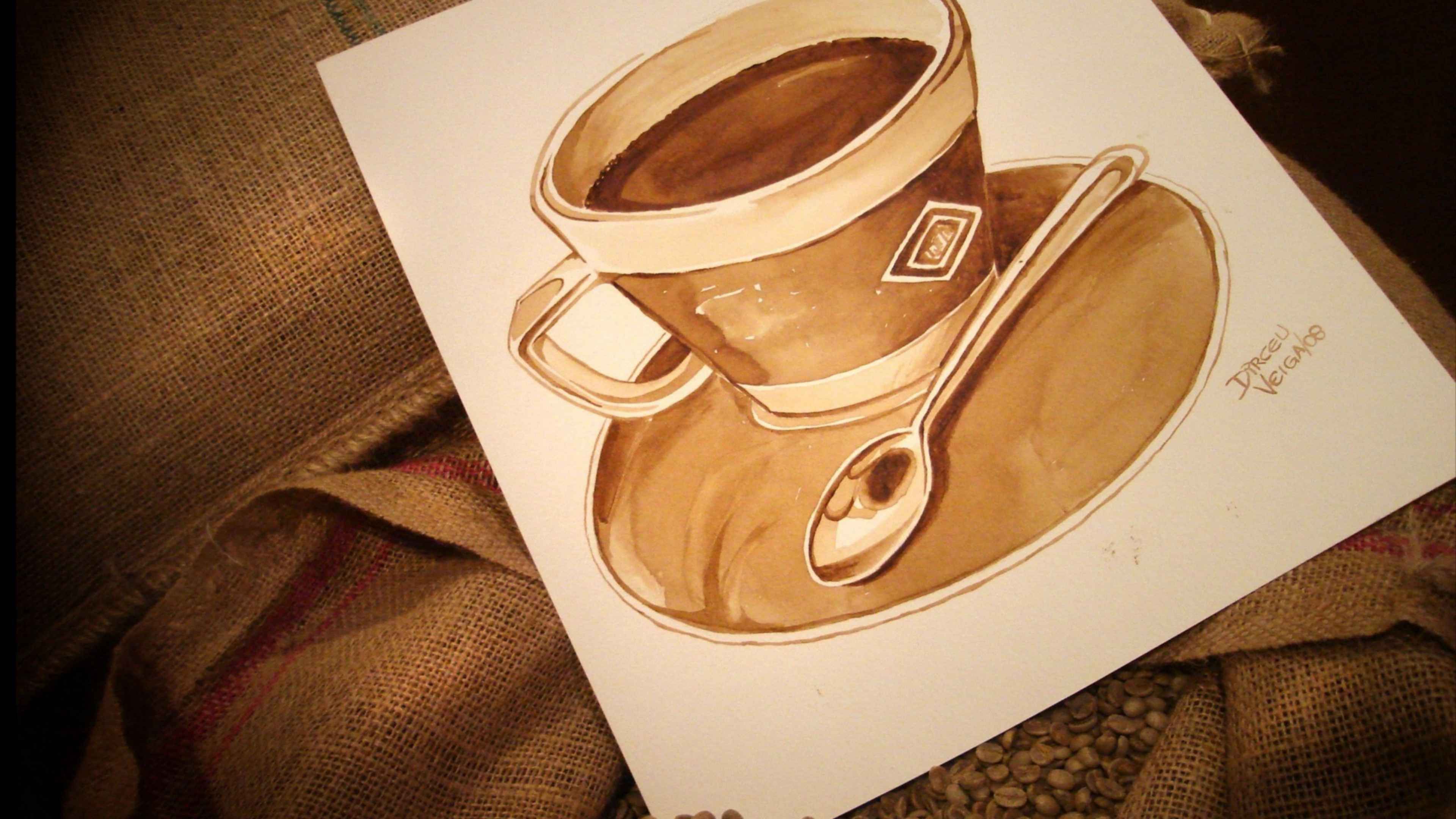 Кофе рисунок. Рисование кофе. Кружка для рисования на кофе. Кофе арт на бумаге.
