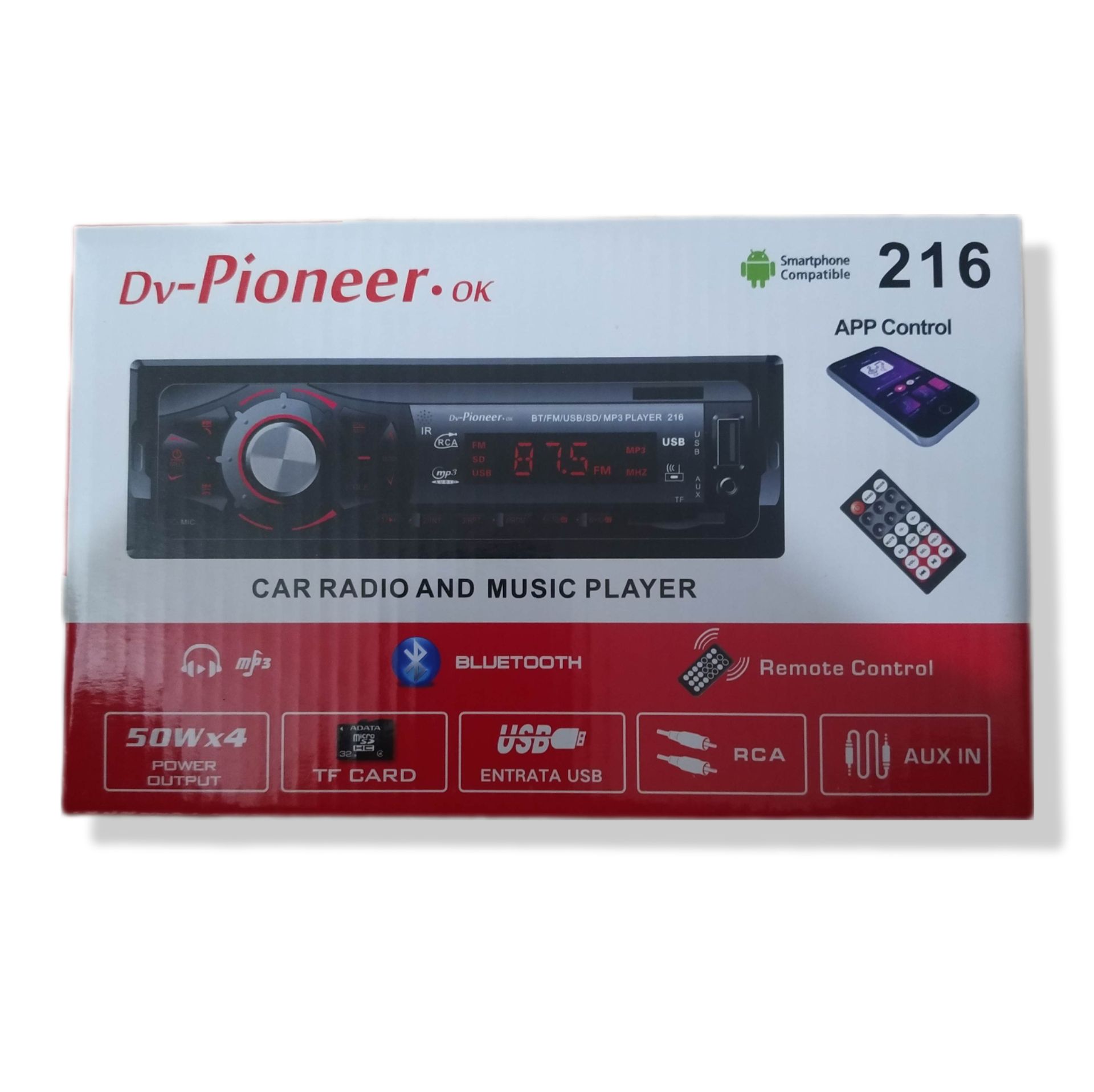 Автомагнитола Pioneer MVH-S120UB RDS/USB/AUX