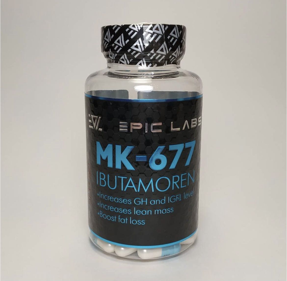 Мк 677 эффект. Epic Labs Ibutamoren MK-677. Epic Labs Ibutamoren MK-677 60 капс. Epic Labs Radarine 60 капсул. Ибутаморен МК 677.