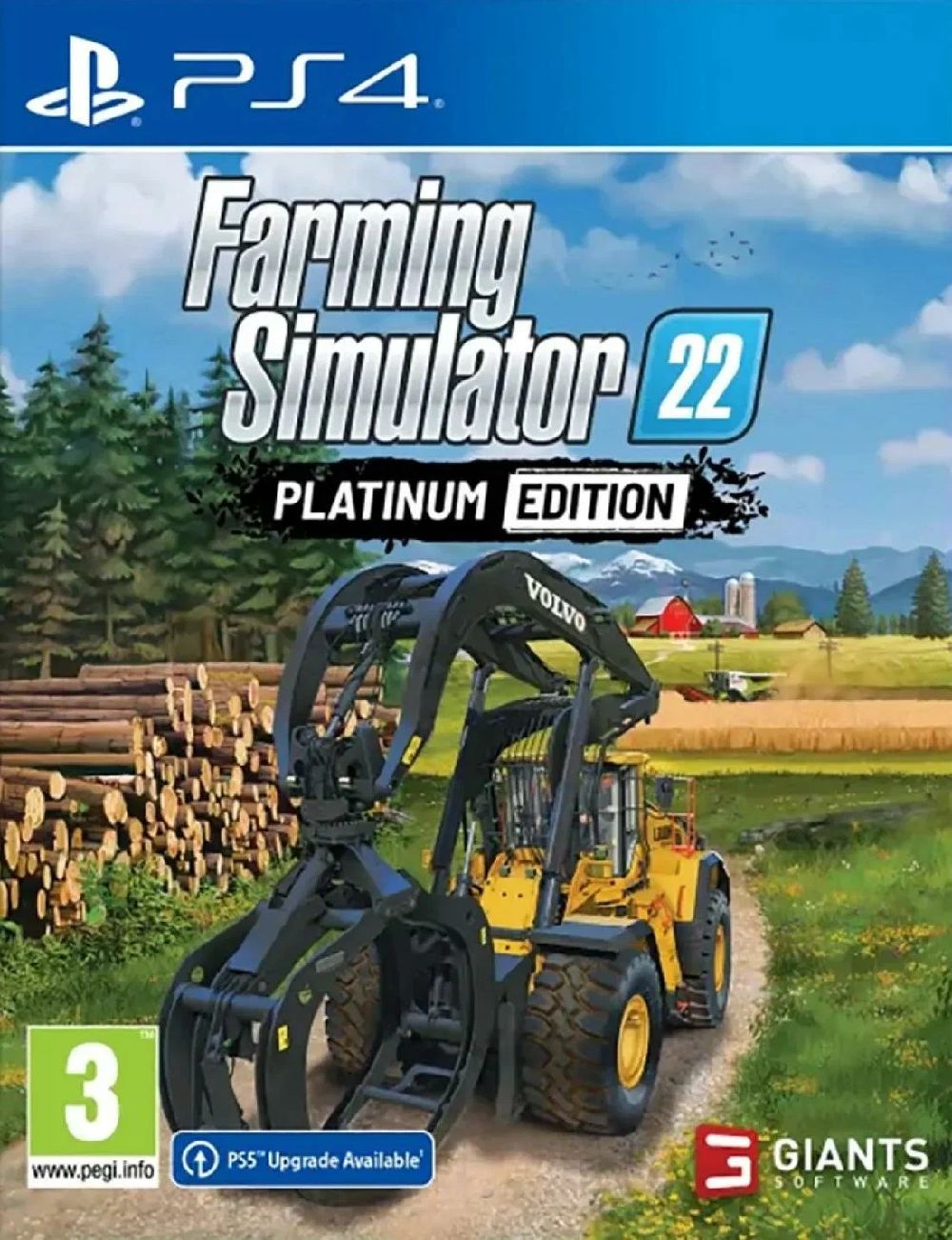 Игра Farming Simulator 22 Platinum Edition (PlayStation 4, PlayStation 5, Русские субтитры)