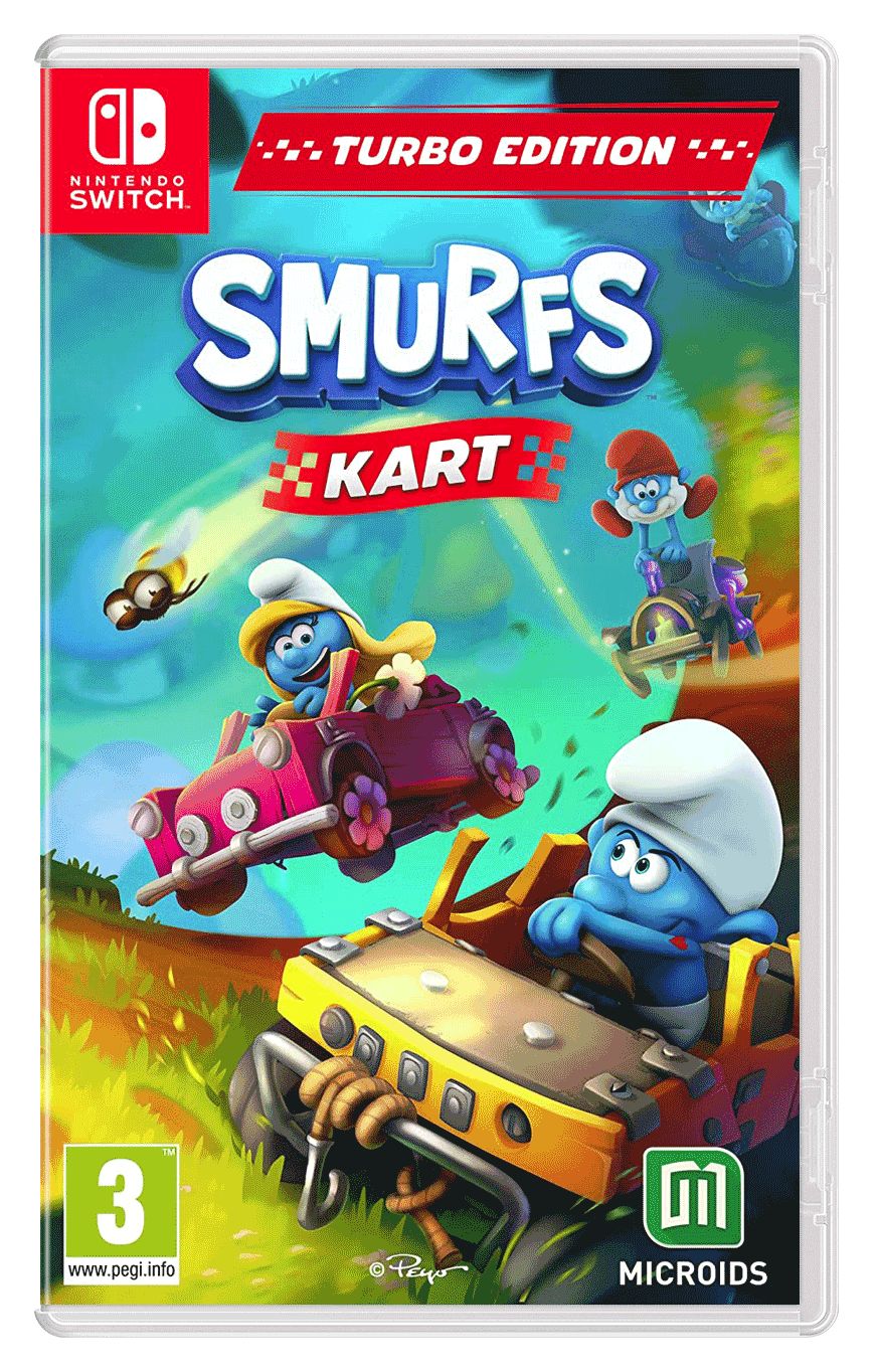 Игра Smurfs Kart: Turbo Edition для Nintendo Switch, русская версия  (Nintendo Switch, Английская версия)