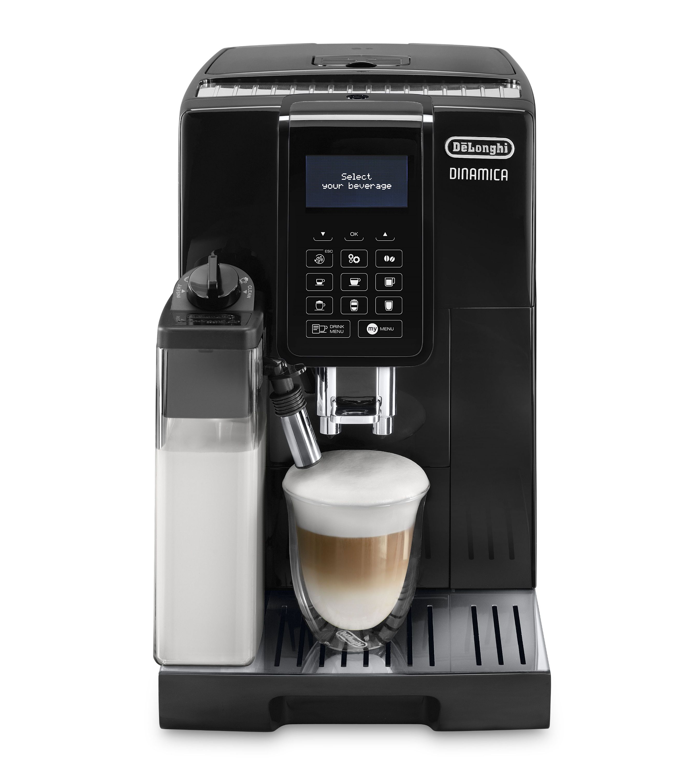 Автоматическая кофемашина DeLonghi Dinamica ECAM353.75.B